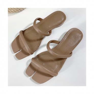 Maison Margiela 2021 Women's Leather High Heel Sandal,MMS0087 - 메종 마르지엘라 2021 여성용 레더 하이힐 샌들,Size(225