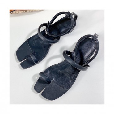 Maison Margiela 2021 Women's Leather High Heel Sandal,MMS0086 - 메종 마르지엘라 2021 여성용 레더 하이힐 샌들,Size(225