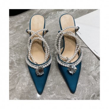 Mach &Mach 2021 Women's Silk Hig Heel Sandal,MNMS0023 - 마하앤마하 2021 여성용 실크 하이힐 샌들,Size(225