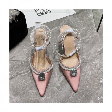 Mach &Mach 2021 Women's Silk Hig Heel Sandal,MNMS0022 - 마하앤마하 2021 여성용 실크 하이힐 샌들,Size(225