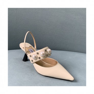 Jimmy Choo 2021 Women's Leather High Heel Sandal,JIMS0107 - 지미츄 2021 여성용 레더 하이힐 샌들,Size(225
