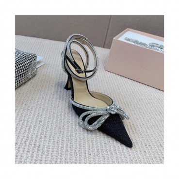 Mach & Mach 2021 Women's Leather/Silk High Heel Sandal,MNMS0017 - 마하앤마하 2021 여성용 레더/실크 하이힐 샌들,Size(225