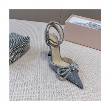Mach & Mach 2021 Women's Leather/Silk High Heel Sandal,MNMS0014 - 마하앤마하 2021 여성용 레더/실크 하이힐 샌들,Size(225
