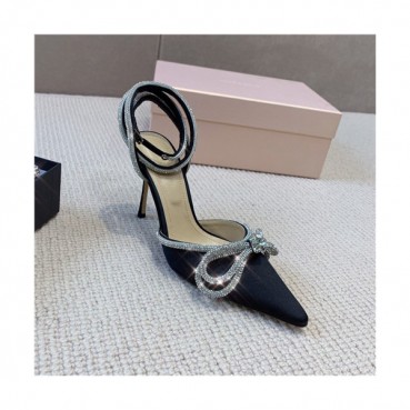 Mach & Mach 2021 Women's Leather/Silk High Heel Sandal,MNMS0012 - 마하앤마하 2021 여성용 레더/실크 하이힐 샌들,Size(225
