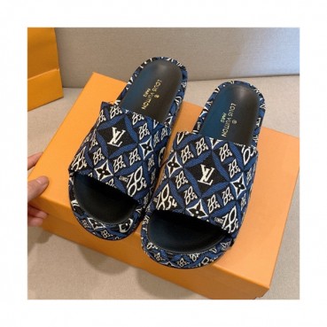 Louis Vuitton 2021 Women's Canvas Slipper,LOUS2072 - 루이비통 2021 여성용 캔버스 슬리퍼,Size(225