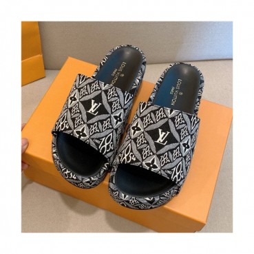 Louis Vuitton 2021 Women's Canvas Slipper,LOUS2071 - 루이비통 2021 여성용 캔버스 슬리퍼,Size(225