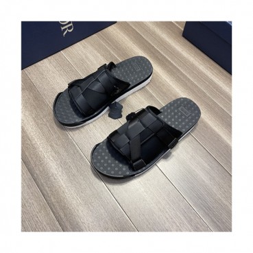 Dior 2021 Men's Canvas Slipper,DIOS0388 - 디올 2021 남성용 캔버스 슬리퍼,Size(240