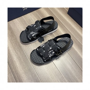 Dior 2021 Men's Canvas Sandal,DIOS0383 - 디올 2021 남성용 캔버스 샌들,Size(240