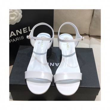 [매장판]Chanel 2021 Women's Leather Sandal,CHAS0626 - 샤넬 2021 여성용 레더 샌들,Size(225