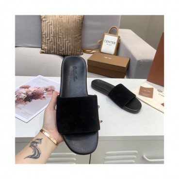 Loro Piana 2021 Men's Leather Slipper,LOROS0068 - 로로피아나 2021 남성용 레더 슬리퍼,Size(240