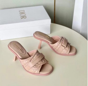 Dior 2023 Women Leather Sandal,DIOS0375 - 디올 2023 여성용 레더 샌들,Size(225