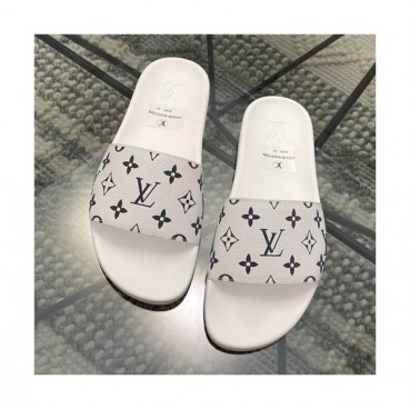 Louis Vuitton 2021 Men's Leatehr Slipper,LOUS2011 - 루이비통 2021 남성용 레더 슬리퍼,Size(240