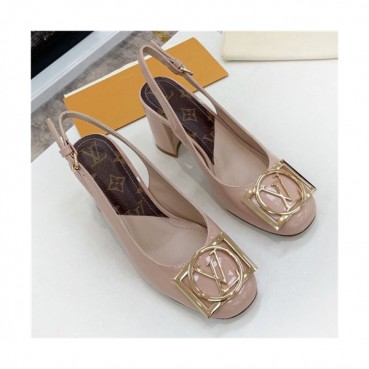 Louis Vuitton 2021 Women's Leather High Heel Sandal,LOUS1983 - 루이비통 2021 여성용 레더 하이힐 샌들Size(225