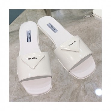 Prada 2021 Women's Leather Slipper,RAS0761 - 프라다 2021 여성용 레더 슬리퍼,Size(225