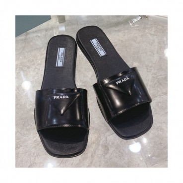 Prada 2021 Women's Leather Slipper,RAS0760 - 프라다 2021 여성용 레더 슬리퍼,Size(225
