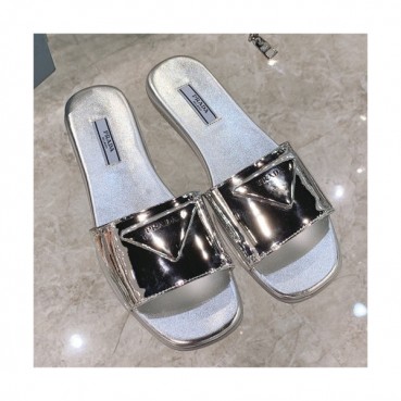 Prada 2021 Women's Leather Slipper,RAS0759 - 프라다 2021 여성용 레더 슬리퍼,Size(225