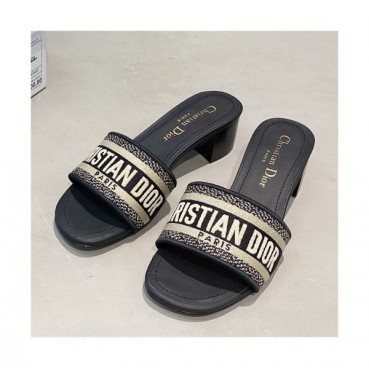 [세련되고 이뻐]Dior 2021 Women's Embroidery Slipper,DIOS0359 - 디올 2021 여성용 임브로이더리 슬리퍼,Size(225