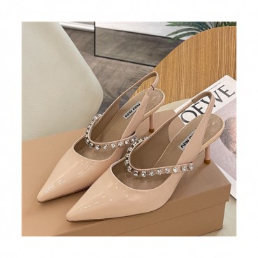 Miumiu 2021 Women's High Heel Sandal,MIUS0089 - 미우미우 2021 여성용 하이힐 샌들,Size(225