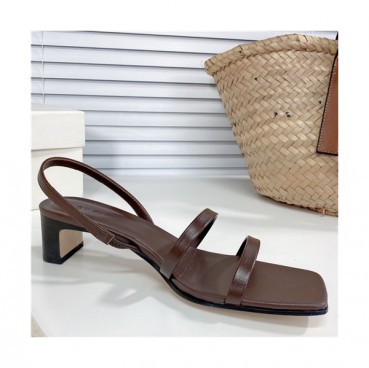 By Far 2021 Women's Leather High Heel Sandal,BYFS0023 - 바이파 2021 여성용 레더 하이힐 샌들,Size(225