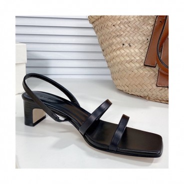 By Far 2021 Women's Leather High Heel Sandal,BYFS0022 - 바이파 2021 여성용 레더 하이힐 샌들,Size(225
