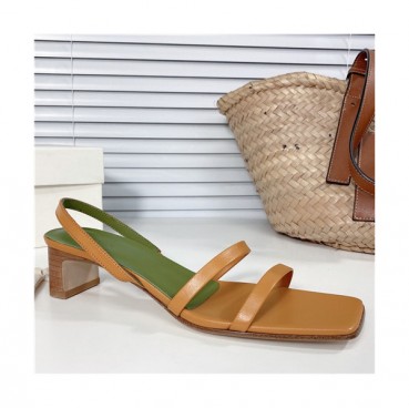By Far 2021 Women's Leather High Heel Sandal,BYFS0020 - 바이파 2021 여성용 레더 하이힐 샌들,Size(225