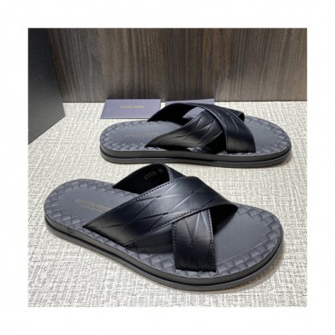 Bottega Veneta 2021 Men's  Leather Slipper  - 보테가베네타 2021 남성용 레더 슬리퍼,Size(240