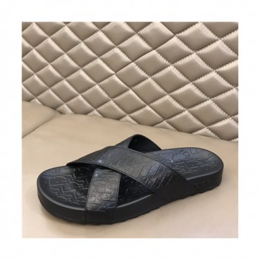 Dior 2021 Men's Leather Slipper - 디올 2021 남성용 레더 슬리퍼,Size(240