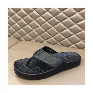 Dior 2021 Men's Leather Slipper - 디올 2021 남성용 레더 슬리퍼,Size(240