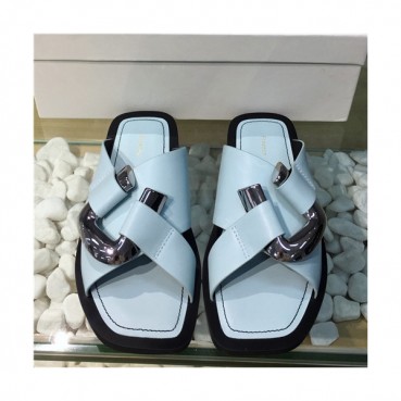 Proenza Schouler 2021 Women's Leather Slipper - 프로엔자 스쿨러 2021 여성용 레더 슬리퍼,Size(225