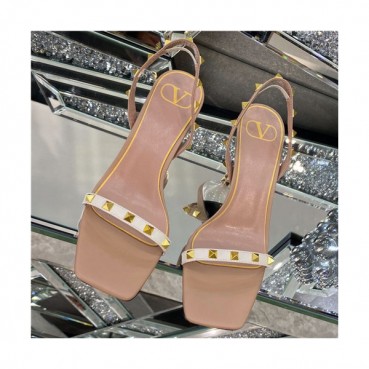 Valentino 2021 Women's Leather High Heel Sandal - 발렌티노 2021 여성용 레더 하이힐 샌들,Size(225