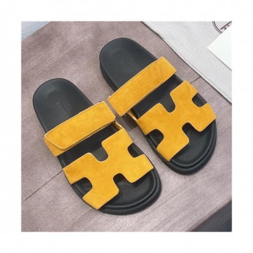 Hermes 2021 Women's Leather Slipper - 에르메스 2021 여성용 레더 슬리퍼,Size(225