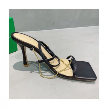 Bottega Veneta 2021 Women's Leather High Heel Sandal - 보테가베네타 2021 여성용 레더 하이힐 샌들,Size(225
