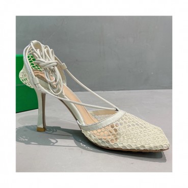 Bottega Veneta 2021 Women's Leather High Heel Sandal - 보테가베네타 2021 여성용 레더 하이힐 샌들,Size(225