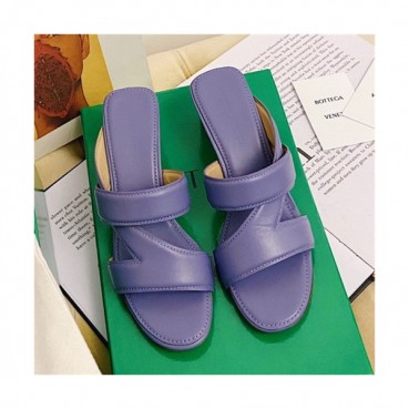 Bottega Veneta 2021 Women's The Band Leather High Heel Slipper - 보테가베네타 2021 여성용 더 밴드 레더 하이힐 슬리퍼,Size(225