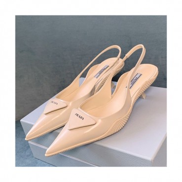 Prada 2021 Women's Leather Sandal - 프라다 2021 여서용 레더 샌들,Size(225