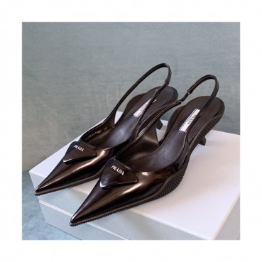 Prada 2021 Women's Leather Sandal - 프라다 2021 여서용 레더 샌들,Size(225