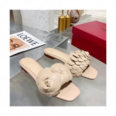 Valentino 2021 Women's Leather Slipper - 발렌티노 2021 여성용 레더 슬리퍼,Size(225