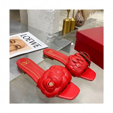 Valentino 2021 Women's Leather Slipper - 발렌티노 2021 여성용 레더 슬리퍼,Size(225