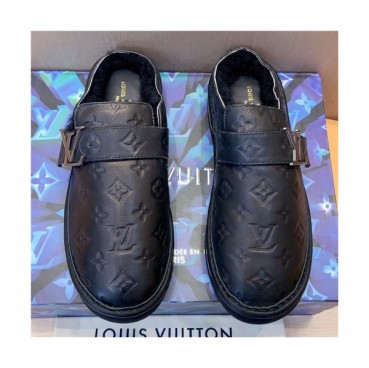 Louis Vuitton 2020 Men's Wool Slipper - 루이비통 2020 남성용 울 슬리퍼,Size(240