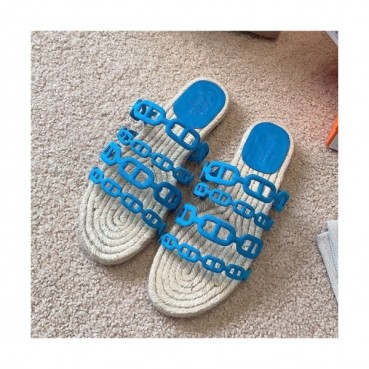 Hermes 2020 Women's Leather Slipper - 에르메스 2020 여성용 레더 슬리퍼 ,   HERS0349, Size(225
