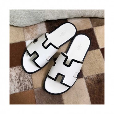 Hermes 2020 Mens Leather Slipper -  에르메스 2020 남성용 레더 슬리퍼 HERS0321,Size(240 