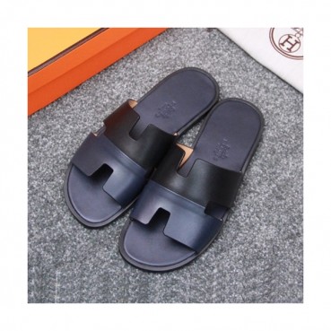 Hermes 2020 Mens Epsom Leather Slipper -  에르메스 2020 남성용 엡송 레더 슬리퍼 HERS0318,Size(245 