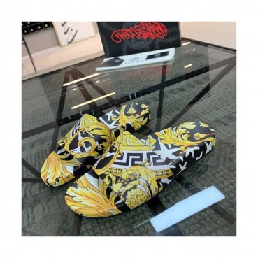 Versace  2020 Mens Leather Slipper  - 베르사체 2020 남성용 레더 슬리퍼 VERS0465,Size(240 