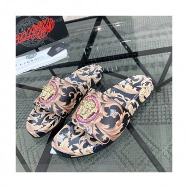 Versace  2020 Mens Leather Slipper  - 베르사체 2020 남성용 레더 슬리퍼 VERS0460,Size(240 