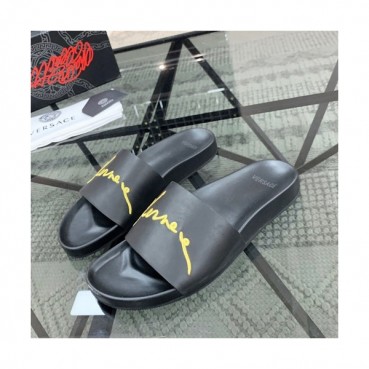 Versace  2020 Mens Leather Slipper  - 베르사체 2020 남성용 레더 슬리퍼 VERS0456,Size(240 