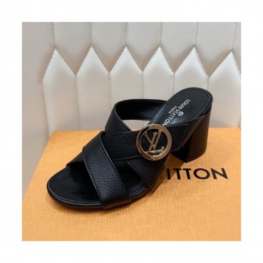 Louis Vuitton 2019 Ladies Leather Slipper - 루이비통 2019 여성용 레더 슬리퍼 LOUS0273.Size(225 