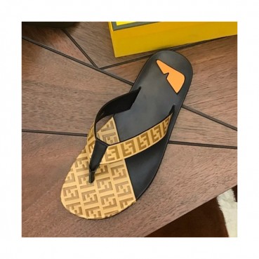Fendi 2019 Mens Slipper - 펜디 2019 남성용 슬리퍼 FENS0140.Size(240 