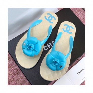 Chanel 2019 Ladies Leather Slipper - 샤넬 2019 여성용 레더 슬리퍼 CHAS0407.Size(225 