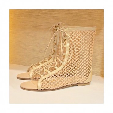 Gianvito Rossi 2019 Ladies Leather Sandal - 지안비토 로시 2019 여성용 레더 샌들 GRS0031.Size(225 