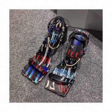 Balenciaga 2019 Ladies High Heel Sandal - 발렌시아가 2019 여성용 하이힐 샌들 BALS0051.Size(225 
